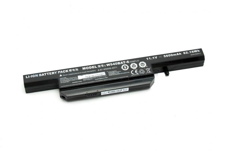 5600mAh 62.16Wh 6 Zellen Akku Schenker XIRIOS B502