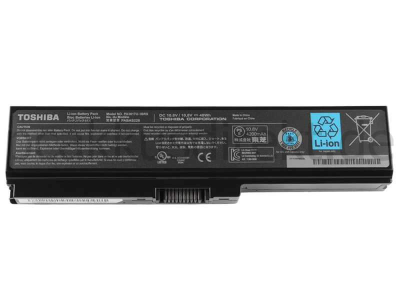 6 Zellen Akku Toshiba Satellite A665-S6086 A665-S6087 A665-S6088