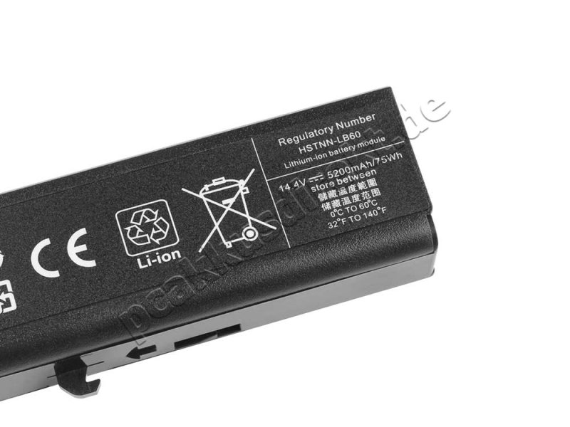 5200mAh 73Wh 8 Zellen Akku HP EliteBook 8730w EliteBook 8730p