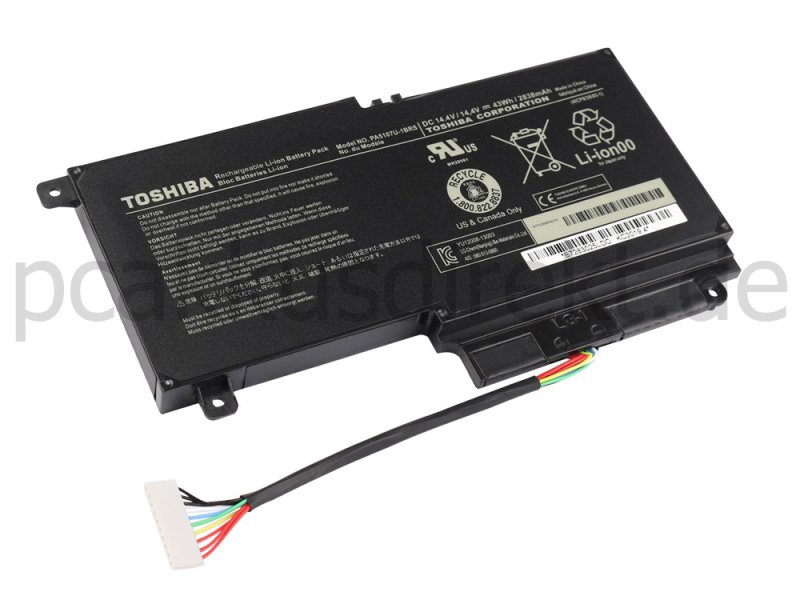Original 2800mAh 45Whr Akku Toshiba Satellite P55-B P50-B P50-B-11G