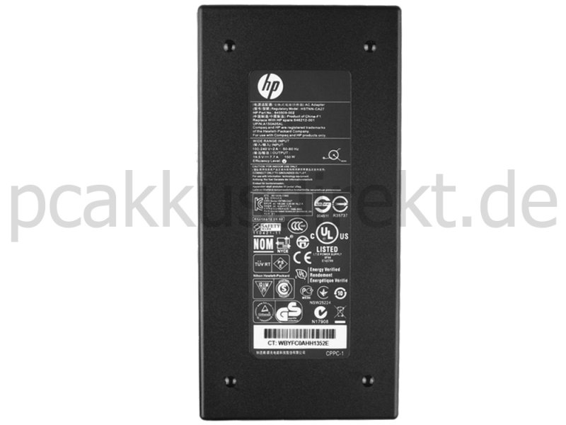 150W HP ZBook Studio G7 Mobile Workstation Netzteil Ladegerät + Ladekabel