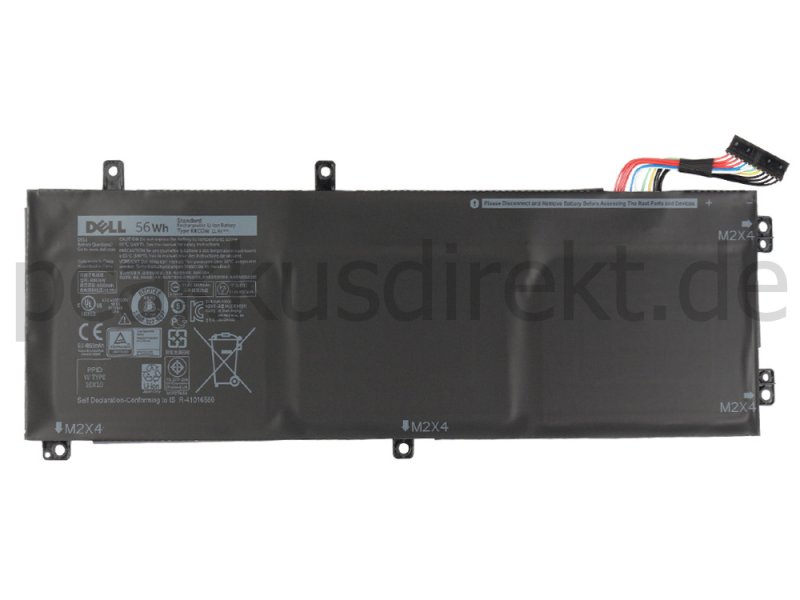 Original 3 Zellen 56Whr Akku Dell Precision 15 5510-0773