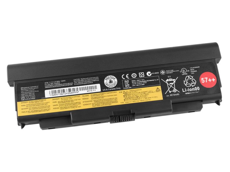 Original 9 Zellen 9210mAh 100Whr Akku Lenovo ThinkPad L540 20AV Serie - zum Schließen ins Bild klicken