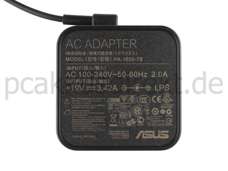 65W Asus XG258Q Monitor Asus XG27VQ Monitor Netzteil Ladegerät + Ladekabel