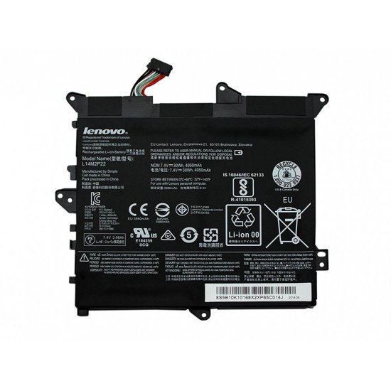 Original 30Wh 4050mAh 2-Zellen Akku Lenovo Flex 3-1130 80LY - zum Schließen ins Bild klicken
