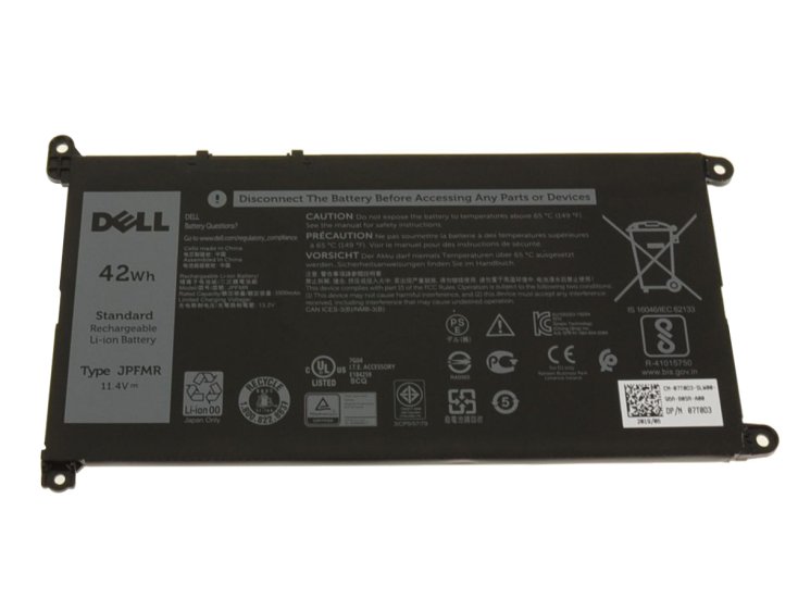 Original 42Wh 3-Zellen Akku Dell Chromebook 3100 2-in-1 P30T P30T001 - zum Schließen ins Bild klicken