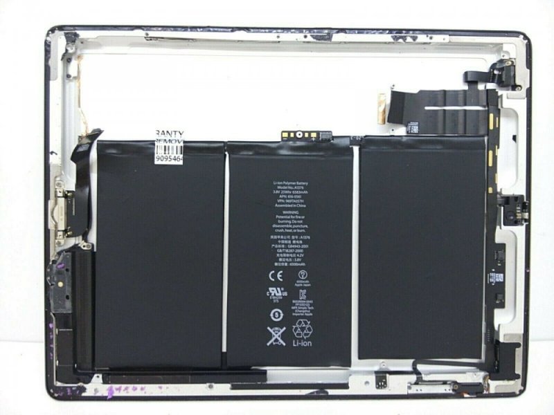 6500mAh 25Wh 3 Zellen Akku Apple iPad 2(64GB) Wifi