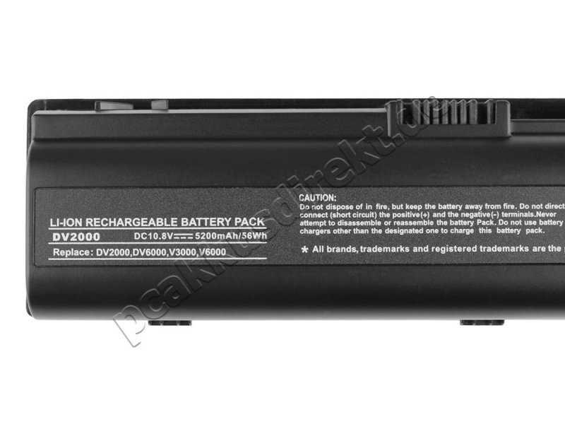 4400mAh 47Wh 6 Zellen Akku HP Pavilion dv6800 Thrive Special Edition