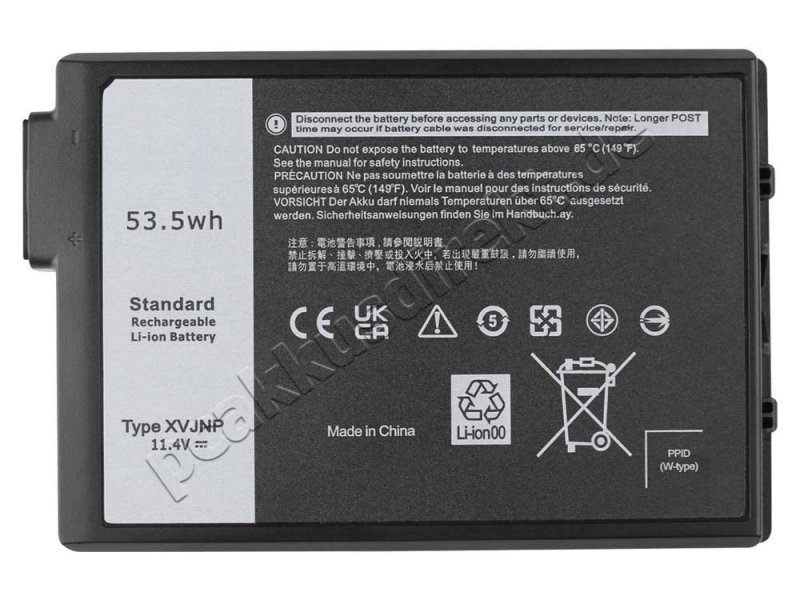 Dell Latitude 5430 Rugged Akku 4457mAh 53.5Wh