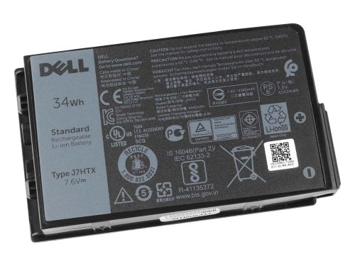 Original 4342mAh 34Wh Akku Dell Latitude 12 Rugged Tablet 7202