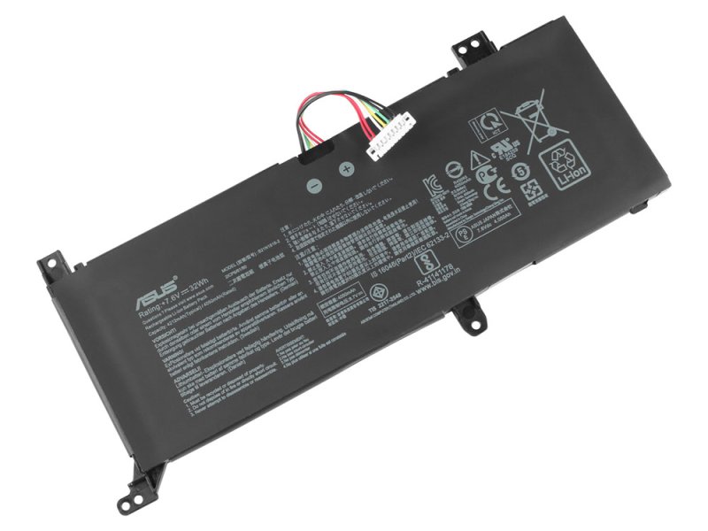 Original Asus R565 Asus R565JA Akku 4805mAh 37Wh 2 Zellen