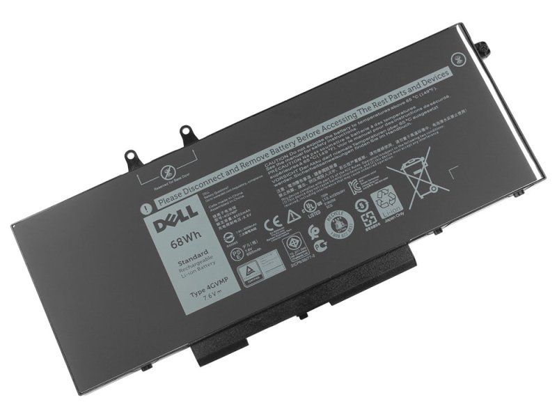 Original 8500mAh 68Wh 4 Zellen Dell Latitude 5400 Akku