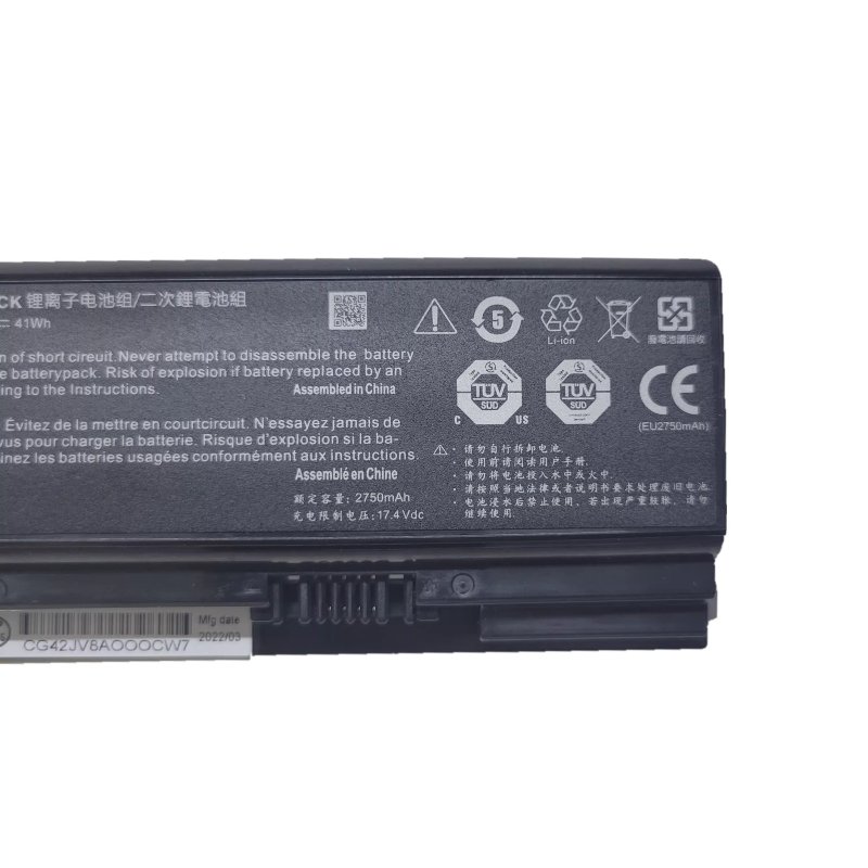 Clevo NH50BAT-4 NH70RCQ Akku 2750mAh 41Wh 4 Zellen
