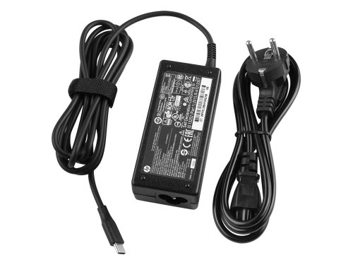 Original 45W USB-C HP L42206-003 L42206-002 Netzteil Ladegerät + Ladekabel