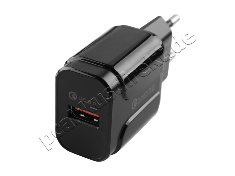 18W USB-C TYPE-C QC3.0 Netzteil Blackberry Key2 BBF100 BBF100-1