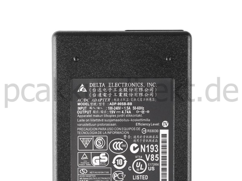 90W Netzteil Medion WAM2020 RAM2040 RIM2050 UAM2000