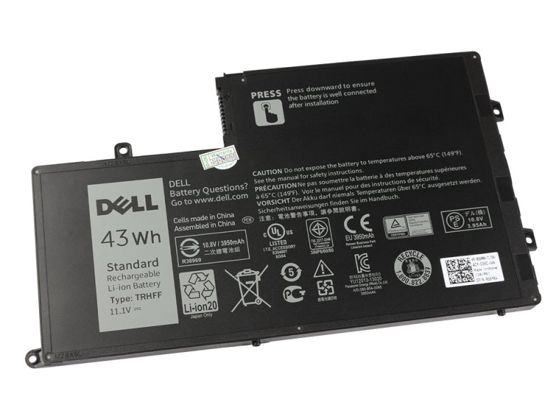 Original 43Wh 3800mAh 3 Zellen Akku Dell DL011307-PRR13G01