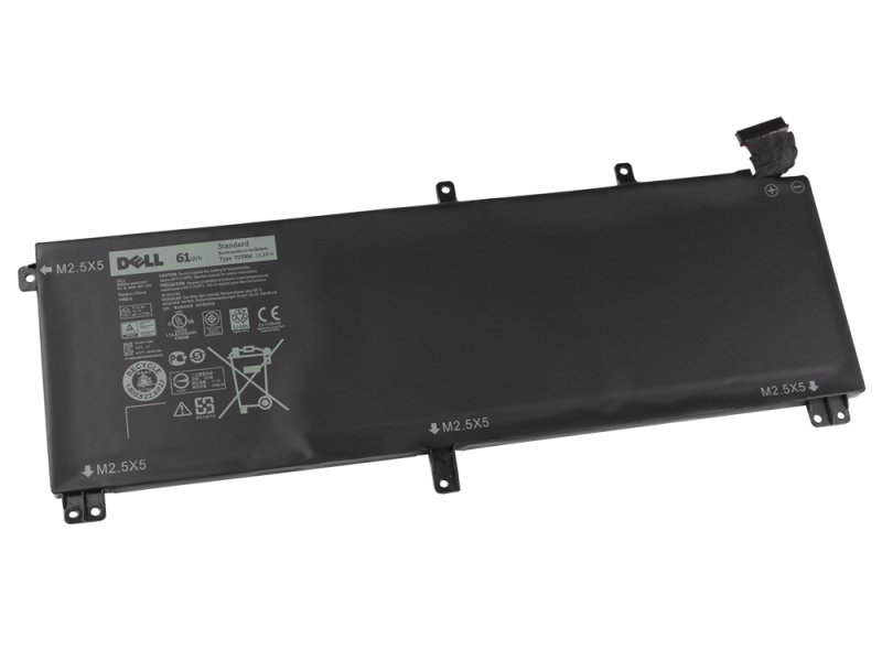 Original 6 Zellen 61Whr Akku Dell 07D1WJ 7D1WJ Y758W