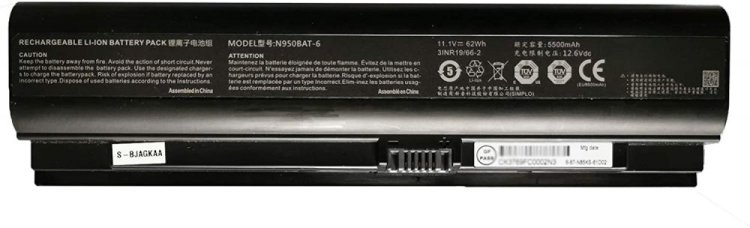 5500mAh 62Wh 6 Zellen Akku Hasee N950BAT-6 ZX7-CP5SC - zum Schließen ins Bild klicken