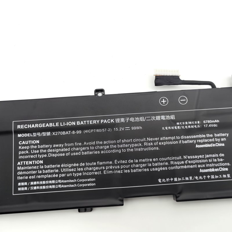 Original 6780mAh 99Wh Gaming Guru Mars Pro RTX2070 (X170SM-G) Akku