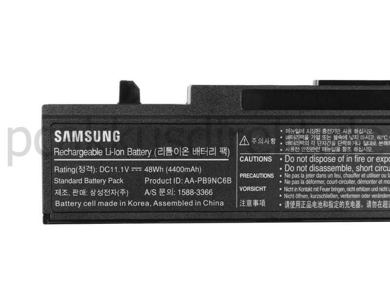 Original 4400mAh 48Whr 6 Zellen Akku Samsung AA-PB9NC6B