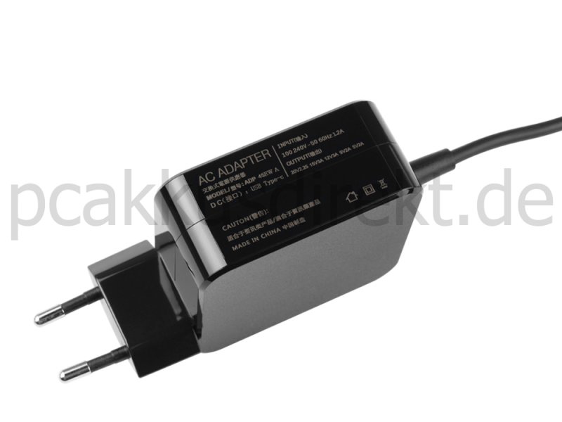45W USB-C Lenovo Chromebook C340-11 81TA0002MX Netzteil Ladegerät