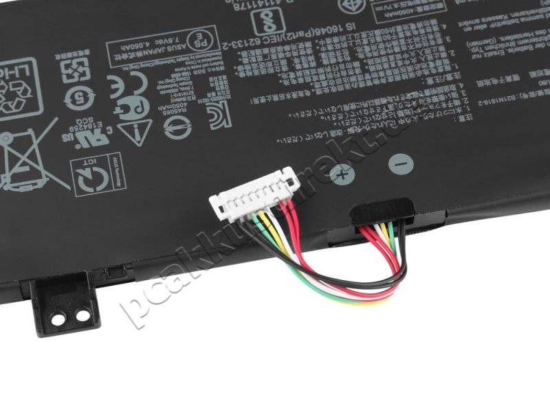 Original Asus R565 Asus R565JA Akku 4805mAh 37Wh 2 Zellen
