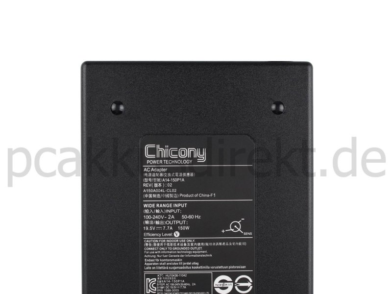 Original 150W Medion 40049963 Netzteil Ladegerät + Frei Ladekabel