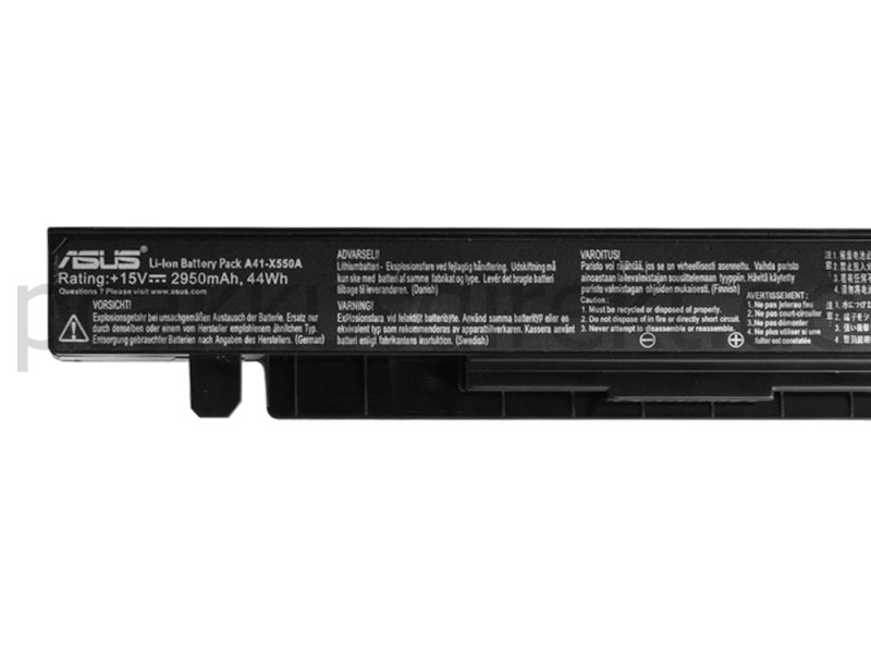 44Wh Akku Asus F550CA-XX077H F550CA-XX079H