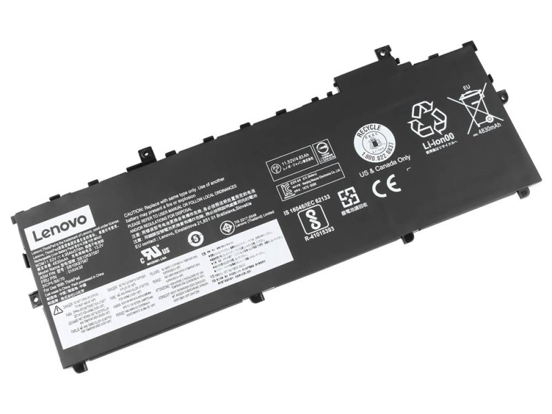 Lenovo ThinkPad X1 Carbon 5th Gen 20HR0067 Original Akku 4950mAh 57Wh