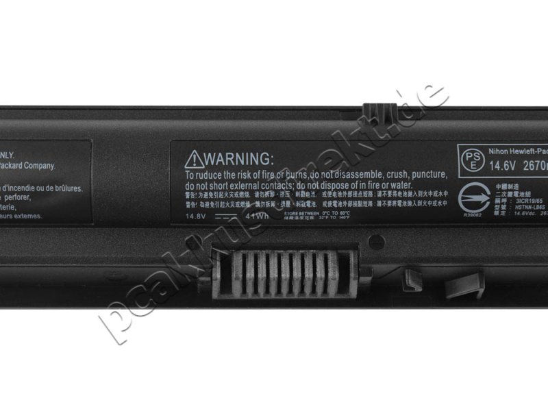 41Whr Akku HP Pavilion 14-ab015tu 14-ab038tx 14-ab022tx