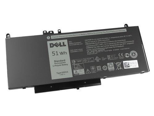 Original 51Wh 4 Zellen Akku Dell 451-BBLK 451-BBLL 5XFWC