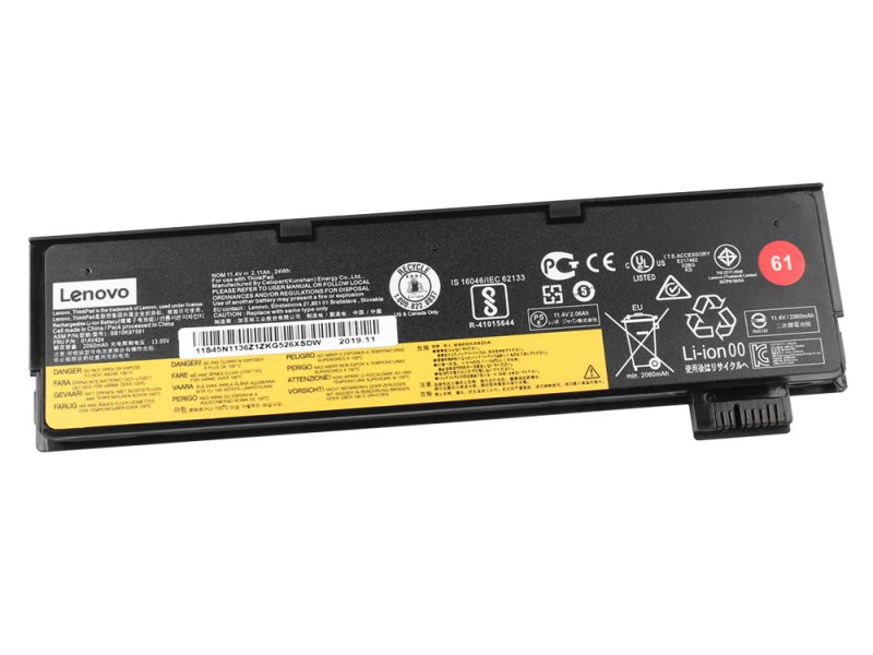 Original 2100mAh 24Wh 3 Zellen Akku Lenovo ThinkPad A485 20MU