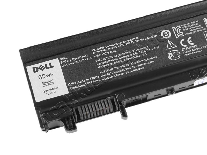 Original 5800mAh 65Wh 6-Zellen Akku Dell 451-BBIE 451-BBIF