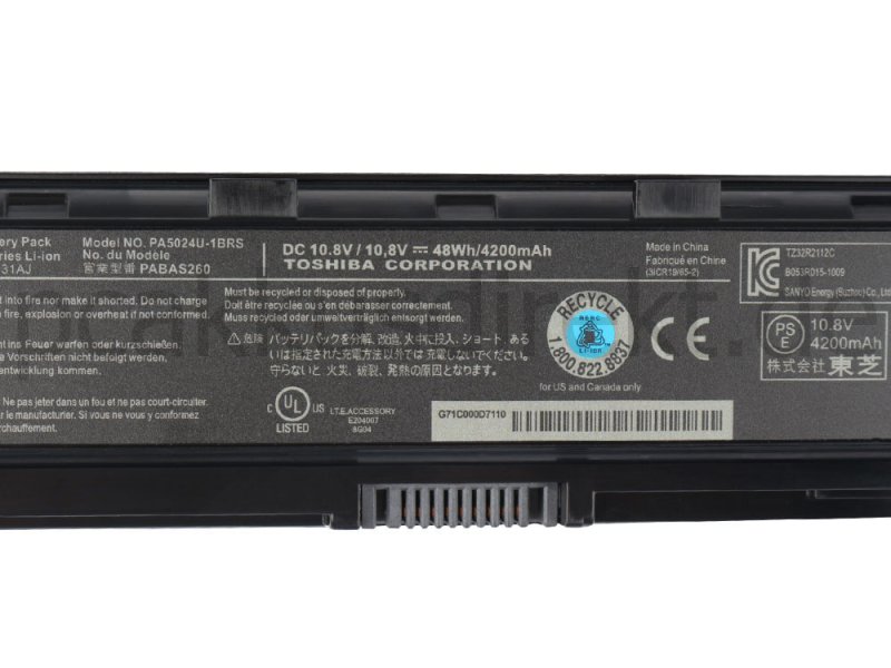 6 Zellen 4200mAh Akku Toshiba Satellite Pro C850-10u C850-10v C850-10w