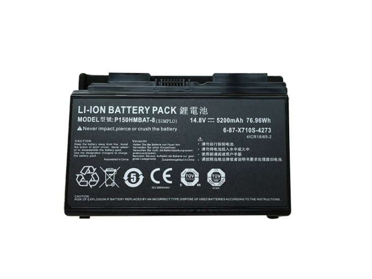 5200mAh 8 Zellen Akku Schenker XMG P702 Pro (P170HM) - zum Schließen ins Bild klicken