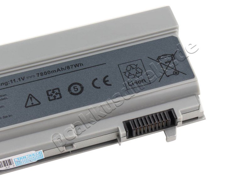 7800mAh 9 Zellen Akku Dell F8TTW G6M0W GU715