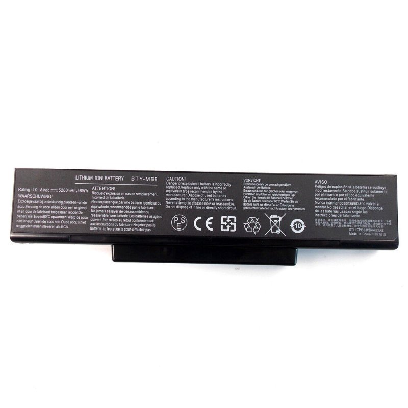 5200mAh 6 Zellen Akku Medion BTY-M66