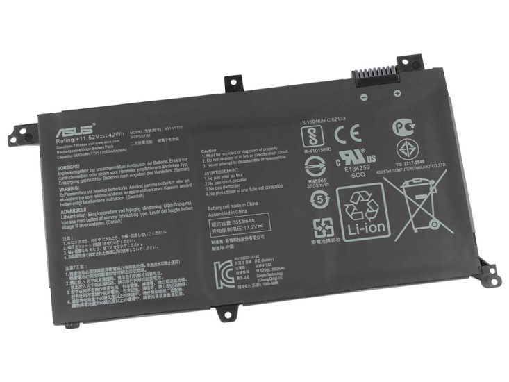 Original Asus X571GT RX571GT A571GD Akku 3653mAh 42Wh 3 Zellen - zum Schließen ins Bild klicken