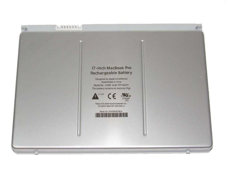 68Wh Akku für Apple MacBook Pro 17 MA092J/A - zum Schließen ins Bild klicken