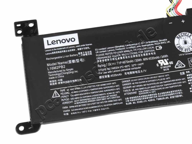Original 4610mAh 35Wh 2 Zellen Akku Lenovo Ideapad 330-17IKB