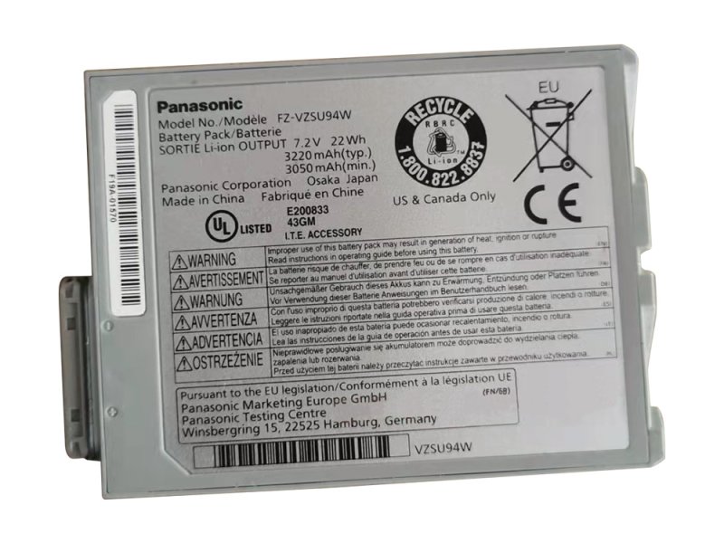 Original 3050mAh 22Wh Panasonic Toughpad FZ-M1 Akku