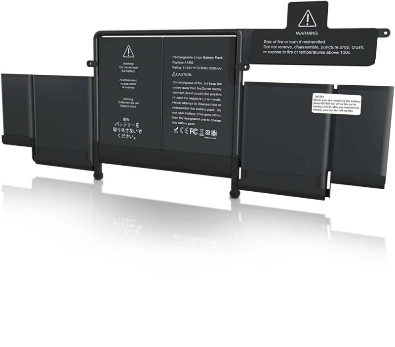 6559mAh 74.9Wh 6 Zellen Akku Apple 020-00009 A1582 A1502