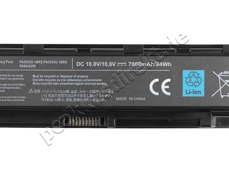 9 Zellen Akku Toshiba Satellite S70-B L75-B C75-B C75D-B