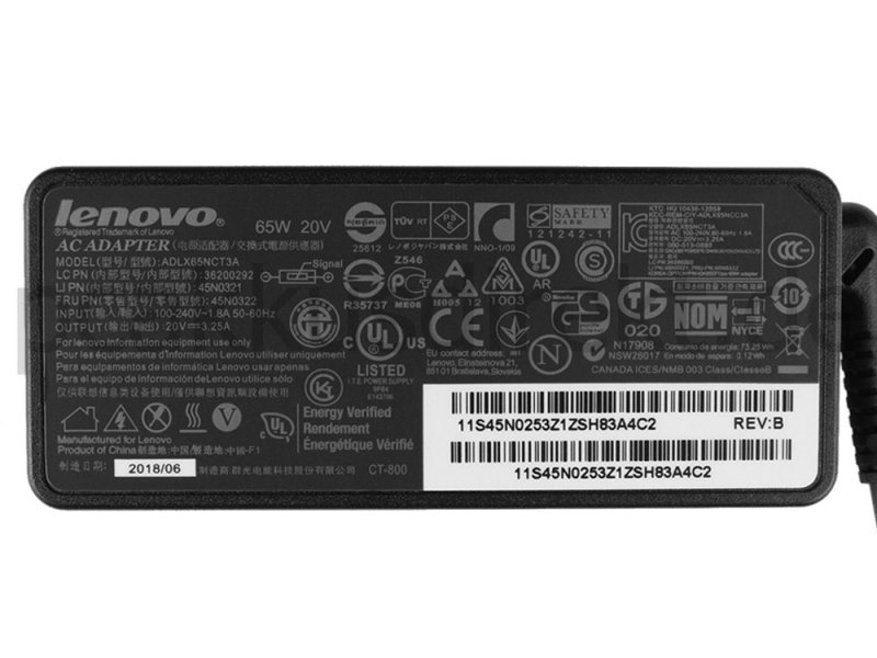65W Lenovo ThinkPad X1 Carbon 3443 Netzteil Ladegerät + Ladekabel