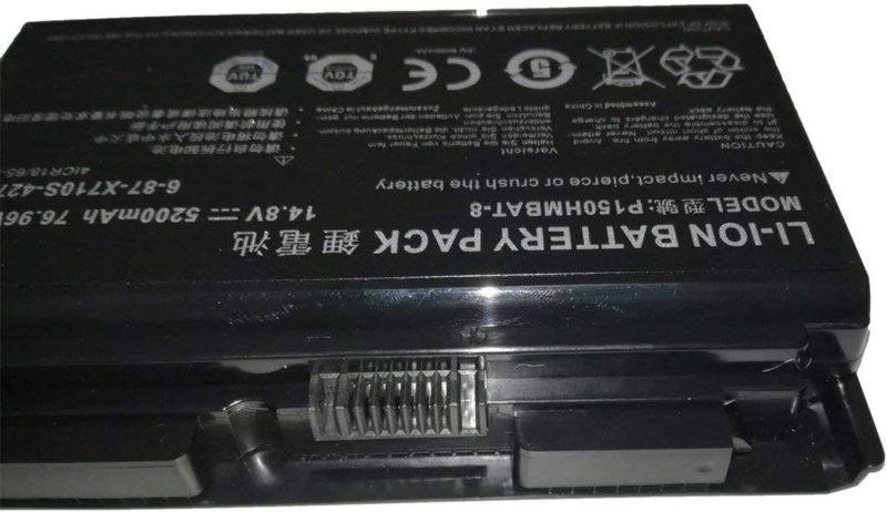5200mAh 8 Zellen Akku Schenker W704 (P170SM)
