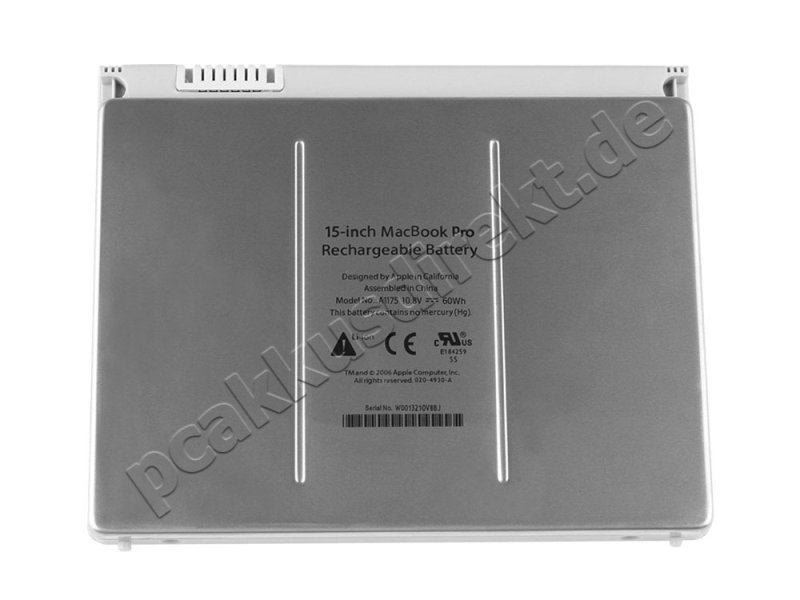 60Wh Akku für Apple MacBook Pro 15 MA463KH/A