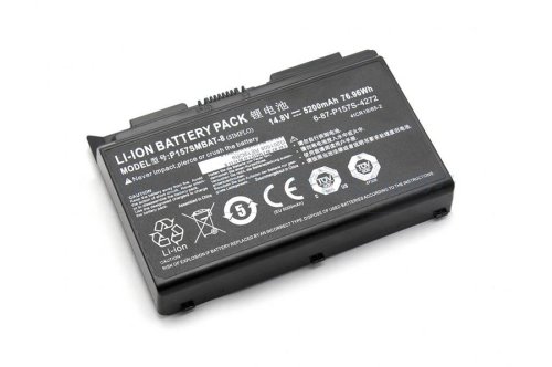Original 5200mAh 76.96Wh 8-Zellen Akku Clevo P177SM P157SM