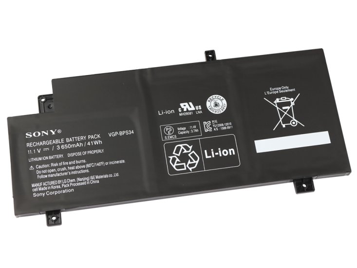 Original 3650mAh Akku Sony Vaio SVF15A16CGS SVF15A17CDB - zum Schließen ins Bild klicken