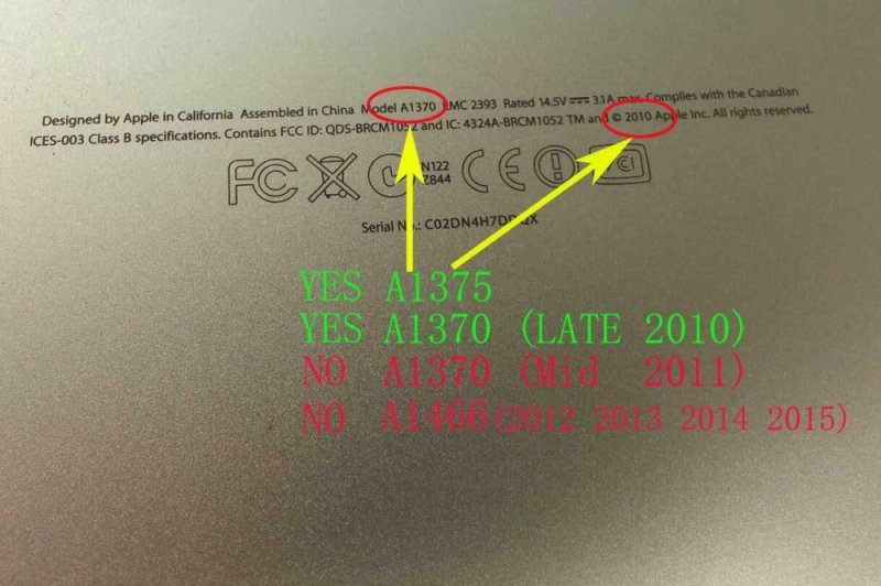 4680mAh 35Wh 3 Zellen Akku Apple 020-6920-01 020-6921-B A1375